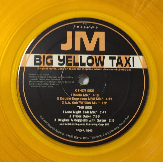 JONI MITCHELL / BIG YELLOW TAXI (Promo Yellow) – TICRO MARKET
