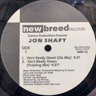 JON SHAFT / AIN'T REALLY DOWN