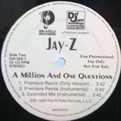JAY-Z / A MILLION AND ONE QUESTIONS