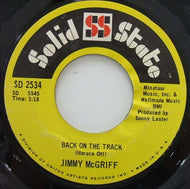 JIMMY McGRIFF / BACK ON THE TRACK