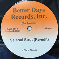 JOEY NEGRO / SALSOUL STRUT (RE-EDIT)