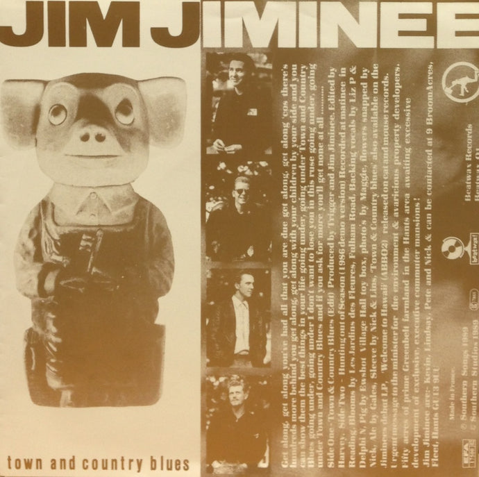 JIM JIMINEE / TOWN & COUNTRY BLUES – TICRO MARKET
