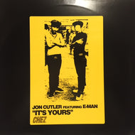 JON CUTLER / IT'S YOURS