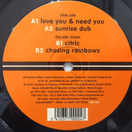 JORDAN FIELDS / LOVE YOU E.P.