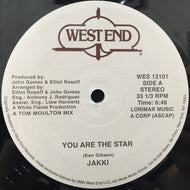 JAKKI / SOUNDS OF INNER CITY / YOU ARE THE STAR / MARY HARTMAN, MARY HARTMAN