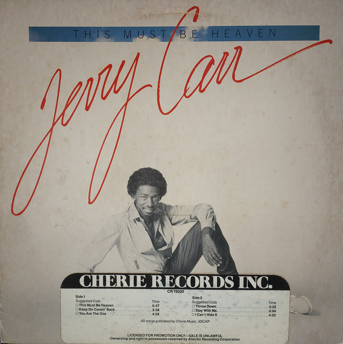 JERRY CARR / THIS MUST BE HEAVEN