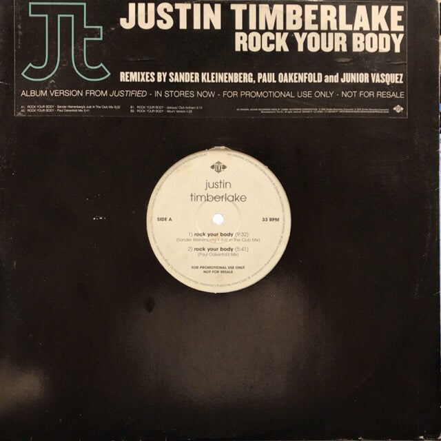 Justin Timberlake Rock Your Body レコード RB - 洋楽