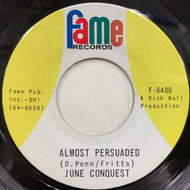 JUNE CONQUEST / Almost Persuaded / Party Talk