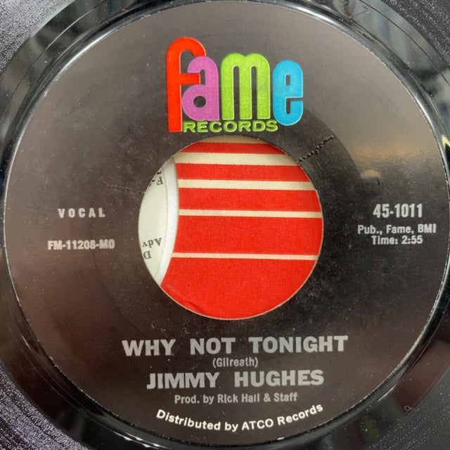 JIMMY HUGHES / Why Not Tonight / I'm A Man Of Action – TICRO MARKET