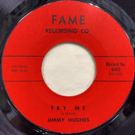 JIMMY HUGHES / Try Me / Lovely Ladies