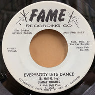 JIMMY HUGHES / Everybody Let's Dance / You Might As Well Forget Him 