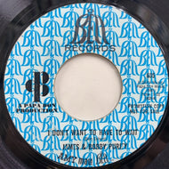 JAMES & BOBBY PURIFY /  Let Love Come Between Us / I Don't Want To Have To Wait 