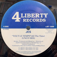 JES / Tout Le Temps (All The Time) 