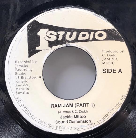 JACKIE MITTOO / Ram Jam – TICRO MARKET