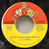 J.C. LODGE / More Than Words Can Say