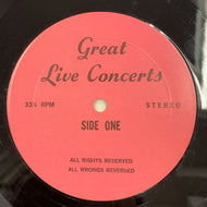 JIMI HENDRIX / GREAT LIVE CONCERTS