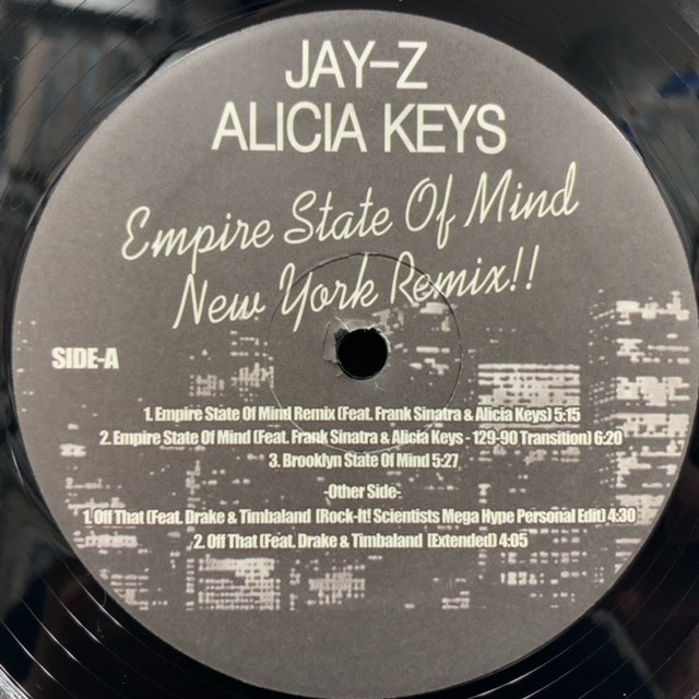 JAY-Z & ALICIA KEYS / Empire State Of Mind (New York Remix 