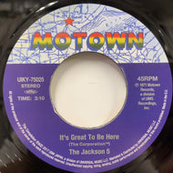JACKSON 5 / HEARTS OF STONE / It's Great To Be Here / What Does It Take (To Win Your Love)