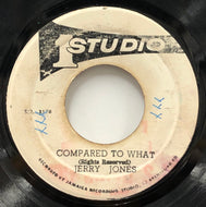 JERRY JONES / Compared To What