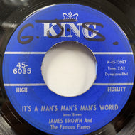 JAMES BROWN AND THE FAMOUS FLAMES / It's A Man's Man's Man's World / Is It Yes Or Is It No?