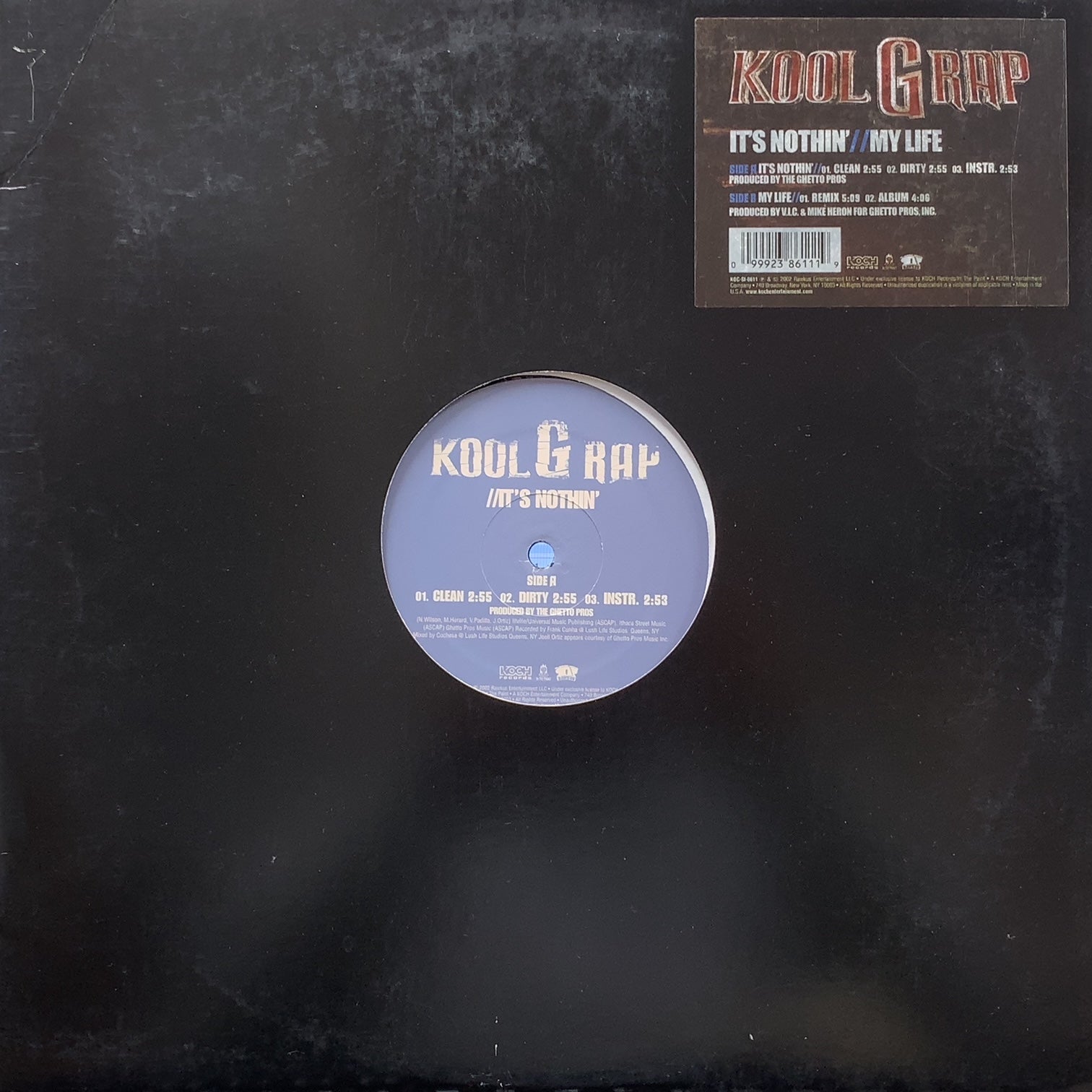 KOOL G RAP / IT'S NOTHIN' / MY LIFE – TICRO MARKET