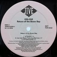 KRS-ONE / RETURN OF THE BOOM BAP