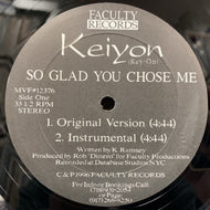 KEIYON / So Glad You Chose Me / The American Dream / Thought U Knew 
