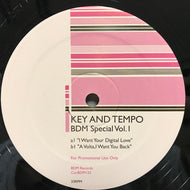 KEY AND TEMPO / BDM SPECIAL VOL. 1