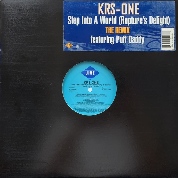 KRS-ONE / Step Into A World (Rapture's Delight) - The Remix