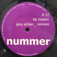 KIT CLAYTON / GREY AMBER (THE REMIXES)