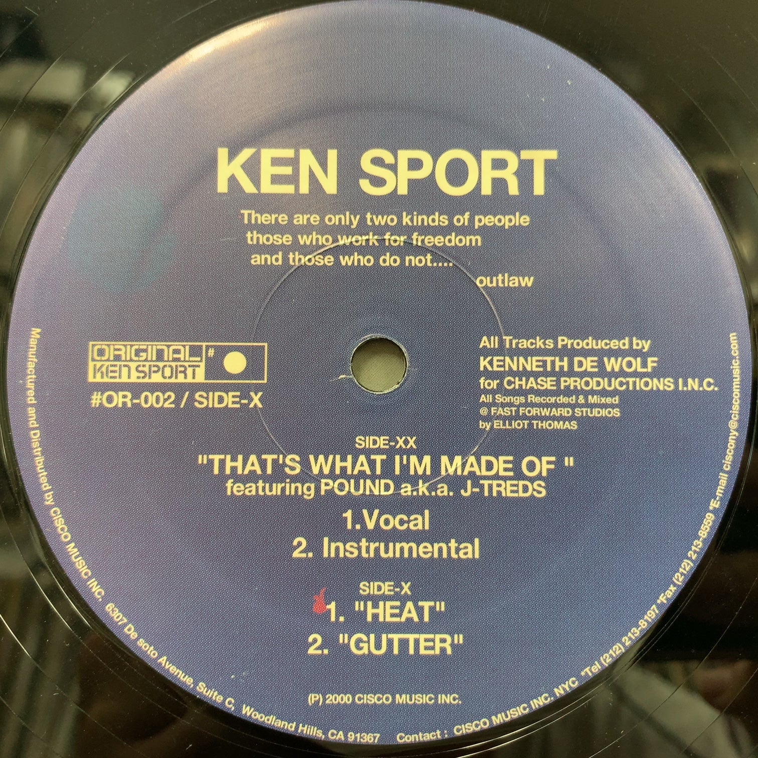 KEN SPORT / That's What I'm Made Of / Heat & Gutter – TICRO MARKET