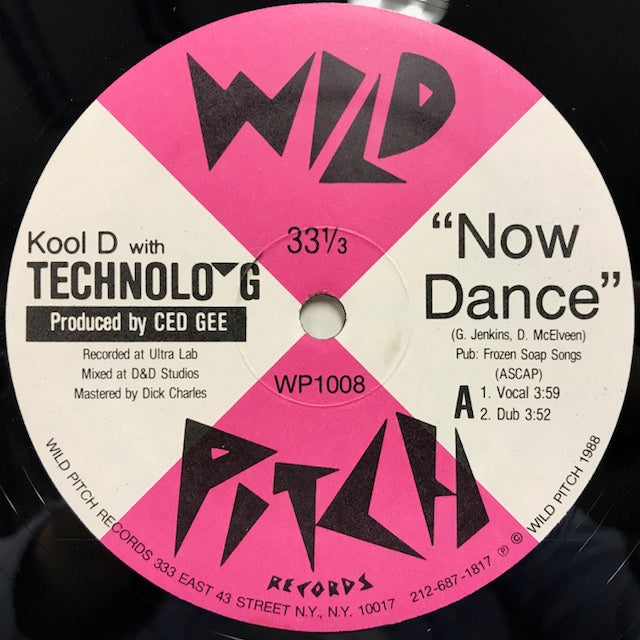 KOOL D WITH TECHNOLO G / NOW DANCE