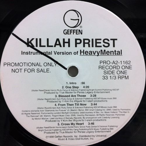 KILLAH PRIEST / HEAVY MENTAL - INSTRUMENTAL VERSION – TICRO MARKET