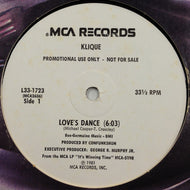 KLIQUE / LOVE'S DANCE
