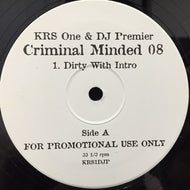 KRS-ONE & DJ PREMIER / CRIMINAL MINDED 08