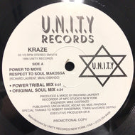 KRAZE / POWER TO MOVE RESPECT TO SOUL MAKOSSA