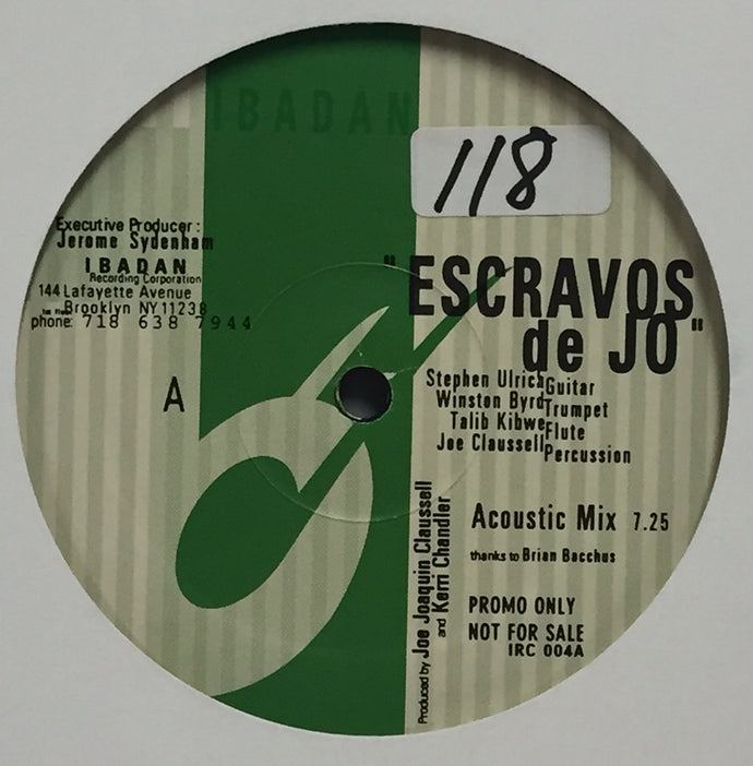 KERRI CHANDLER AND JOE CLAUSSELL / ESCRAVOS DE JO – TICRO MARKET