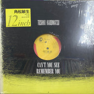 角松敏生 Toshiki Kadomatsu / Can't You See