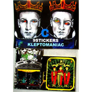 KLEPTOMANIAC / 9 STICKERS (TYPE C）