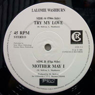 LALOMIE WASHBURN / TRY MY LOVE