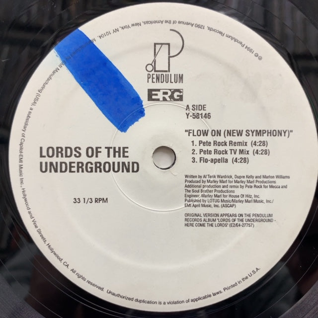LORDS OF THE UNDERGROUND / Flow On (New Symphony) 