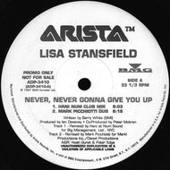 LISA STANSFIELD / NEVER, NEVER GONNA GIVE YOU UP