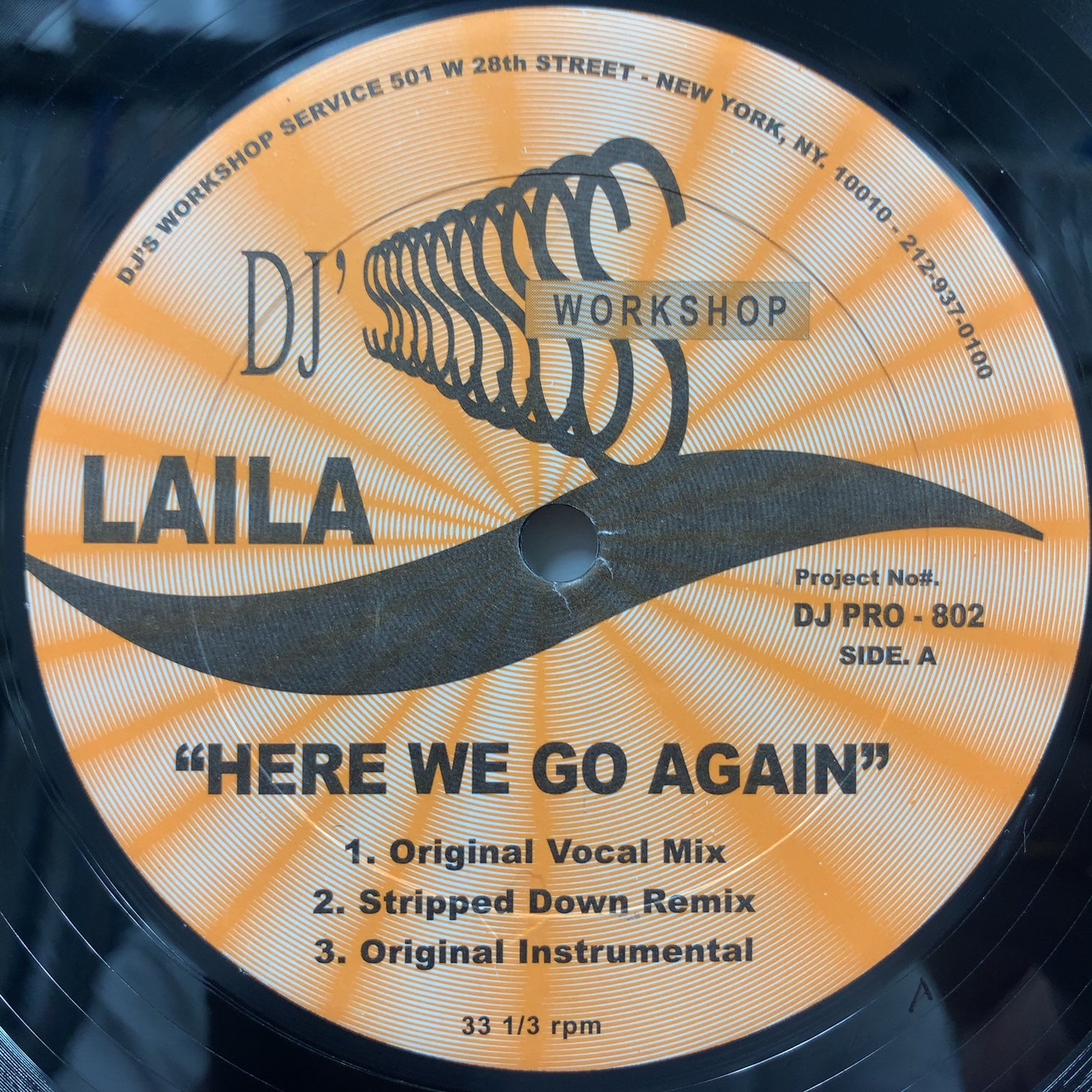 LAILA / HERE WE GO AGAIN - REMIX – TICRO MARKET