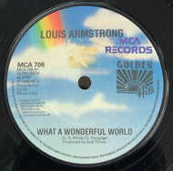 LOUIS ARMSTRONG / What A Wonderful World / Hello Dolly