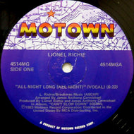 LIONEL RICHIE / ALL NIGHT LONG