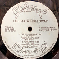 LOLEATTA HOLLOWAY / LOVE SENSATION / HIT AND RUN