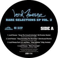 LORD FINESSE / RARE SELECTIONS EP VOL.3