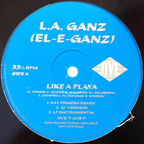 L.A. GANZ / LIKE A PLAYA – TICRO MARKET