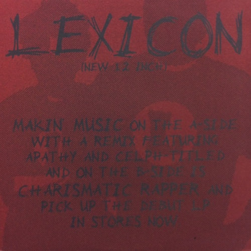 LEXICON / MAKIN MUSIC