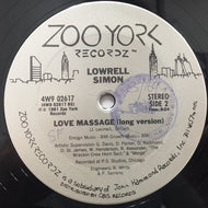 LOWRELL SIMON / LOVE MASSAGE